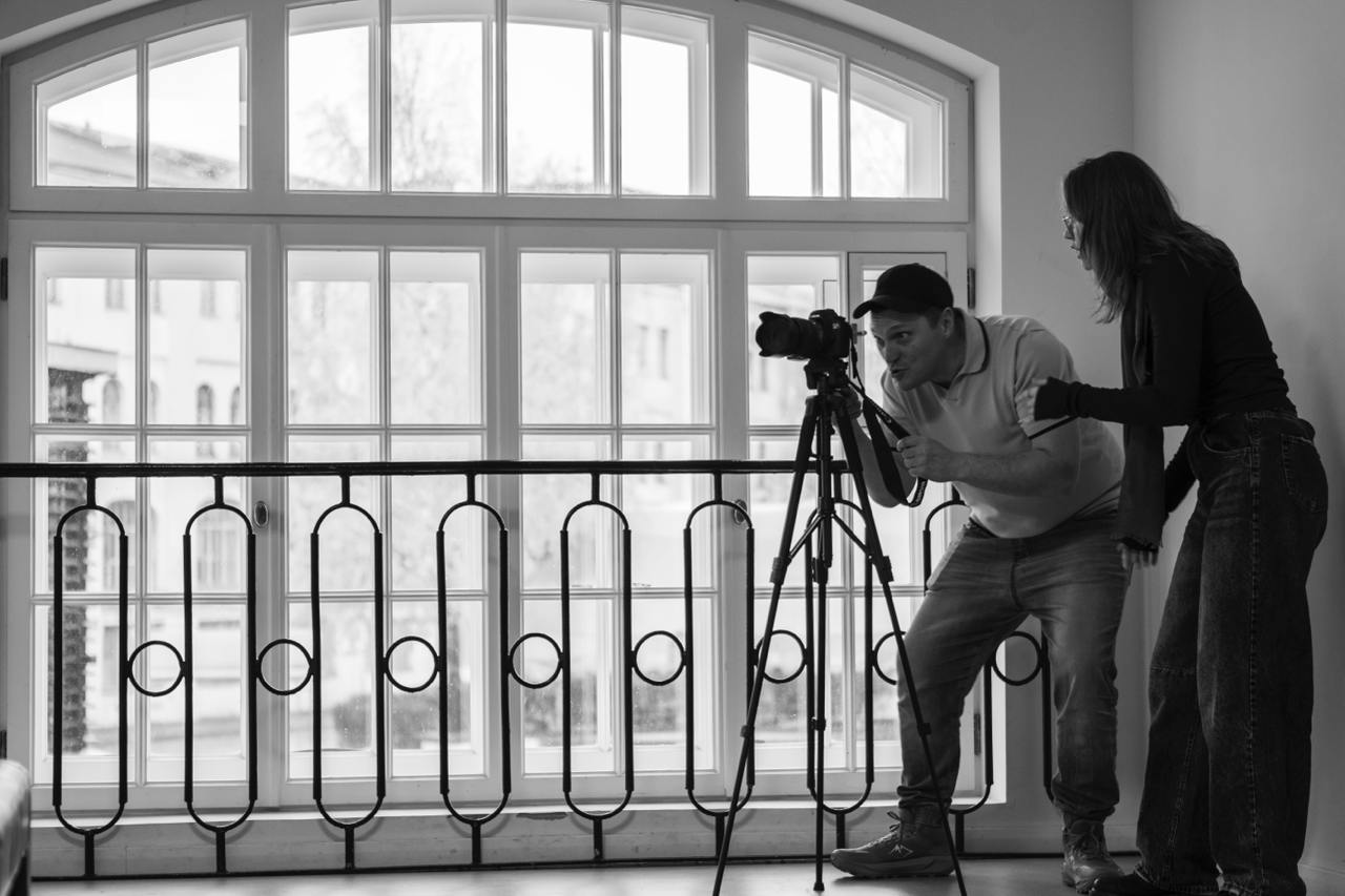 Съёмка в студии